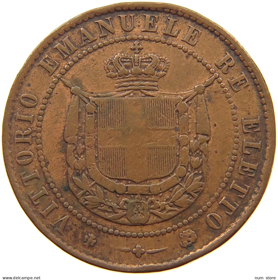 ITALY STATES TUSCANY 5 CENTESIMI 1859 Vittorio Emanuele II. #a095 0077 - Toscane