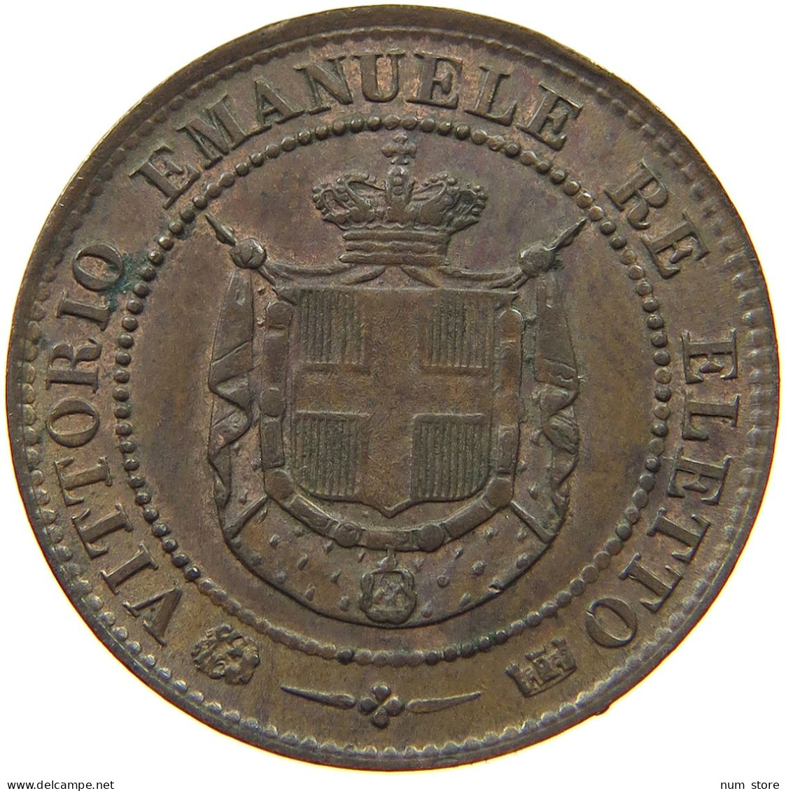 ITALY STATES TUSCANY 2 CENTESIMI 1859  #t057 0137 - Toscana