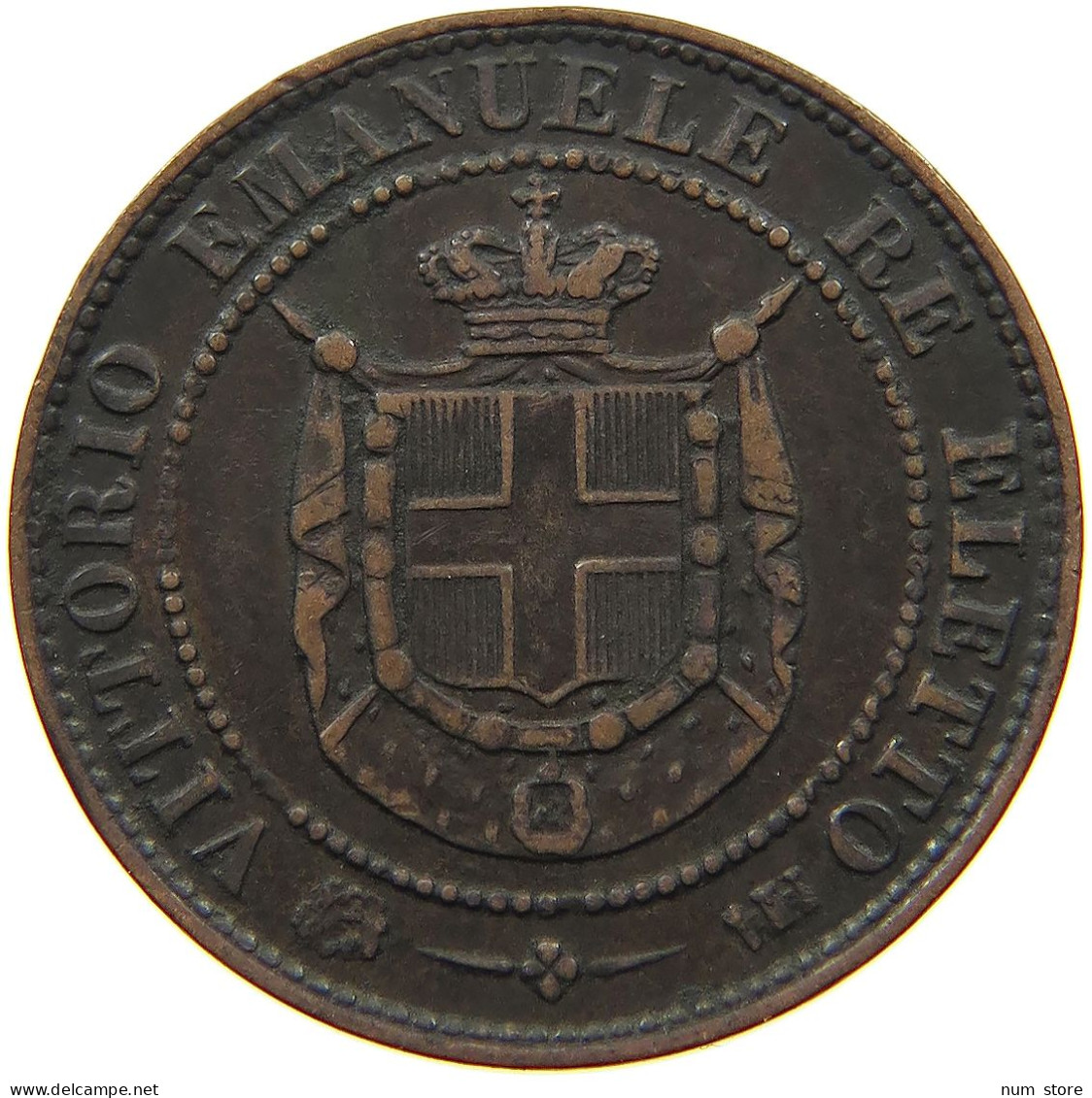 ITALY STATES TUSCANY 2 CENTESIMI 1859  #s036 0713 - Toscana