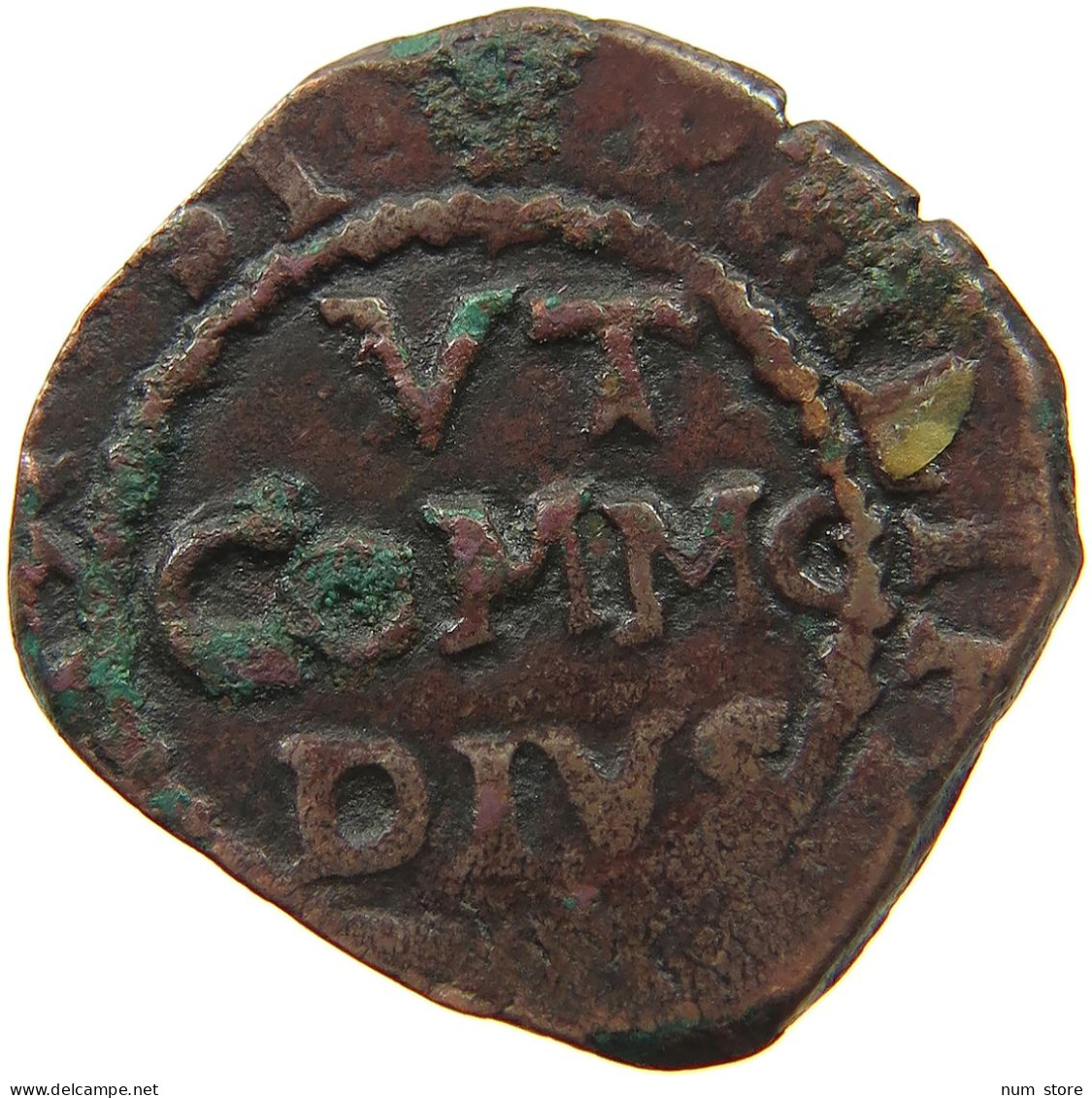 ITALY STATES SICILY GRANO 1665-1700 CARLO II. 1665-1700 #t100 0199 - Sicile