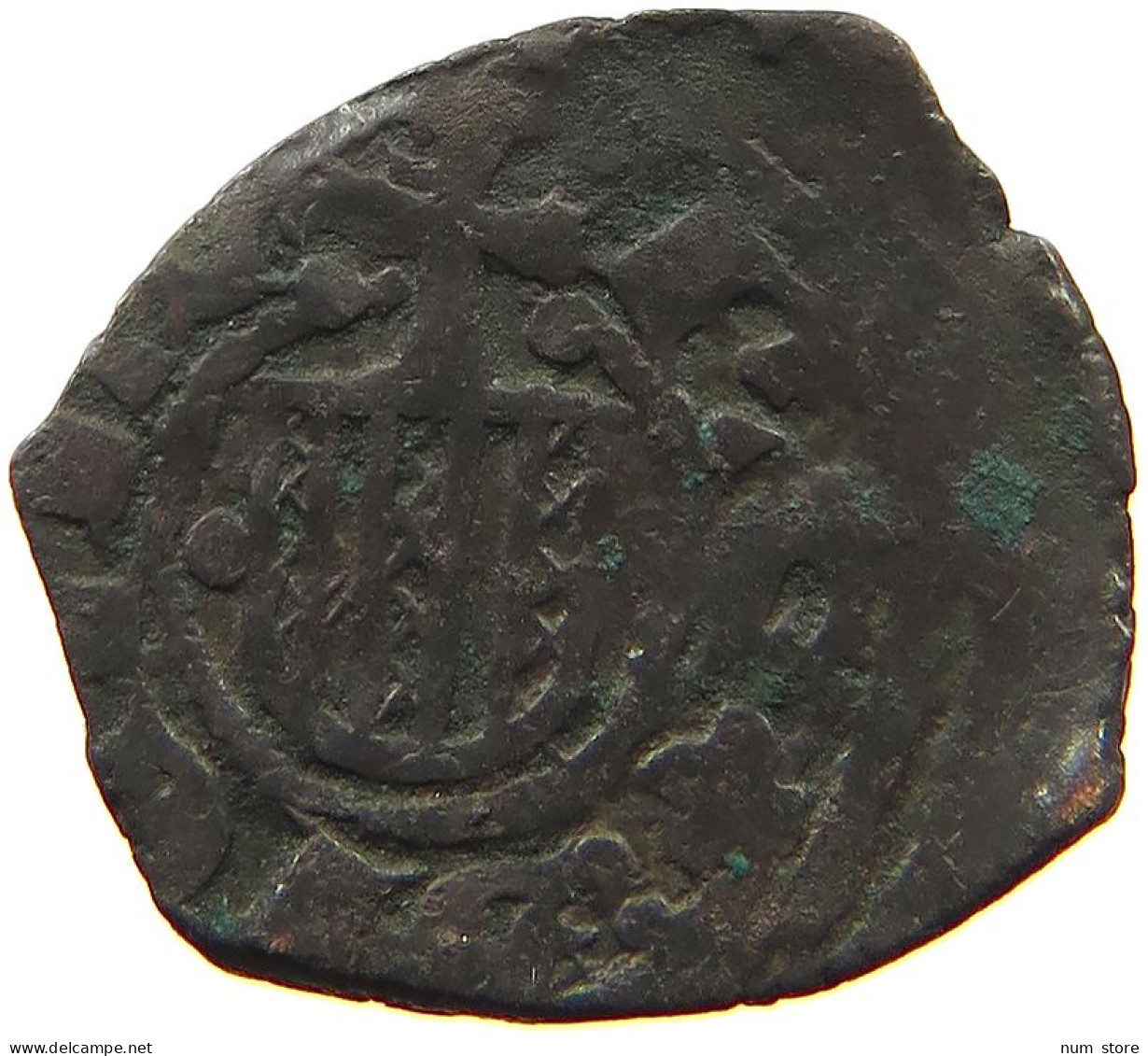 ITALY STATES SICILY DENARO  ALFONSO ARAGON 1416-1458 #a071 0523 - Sicile