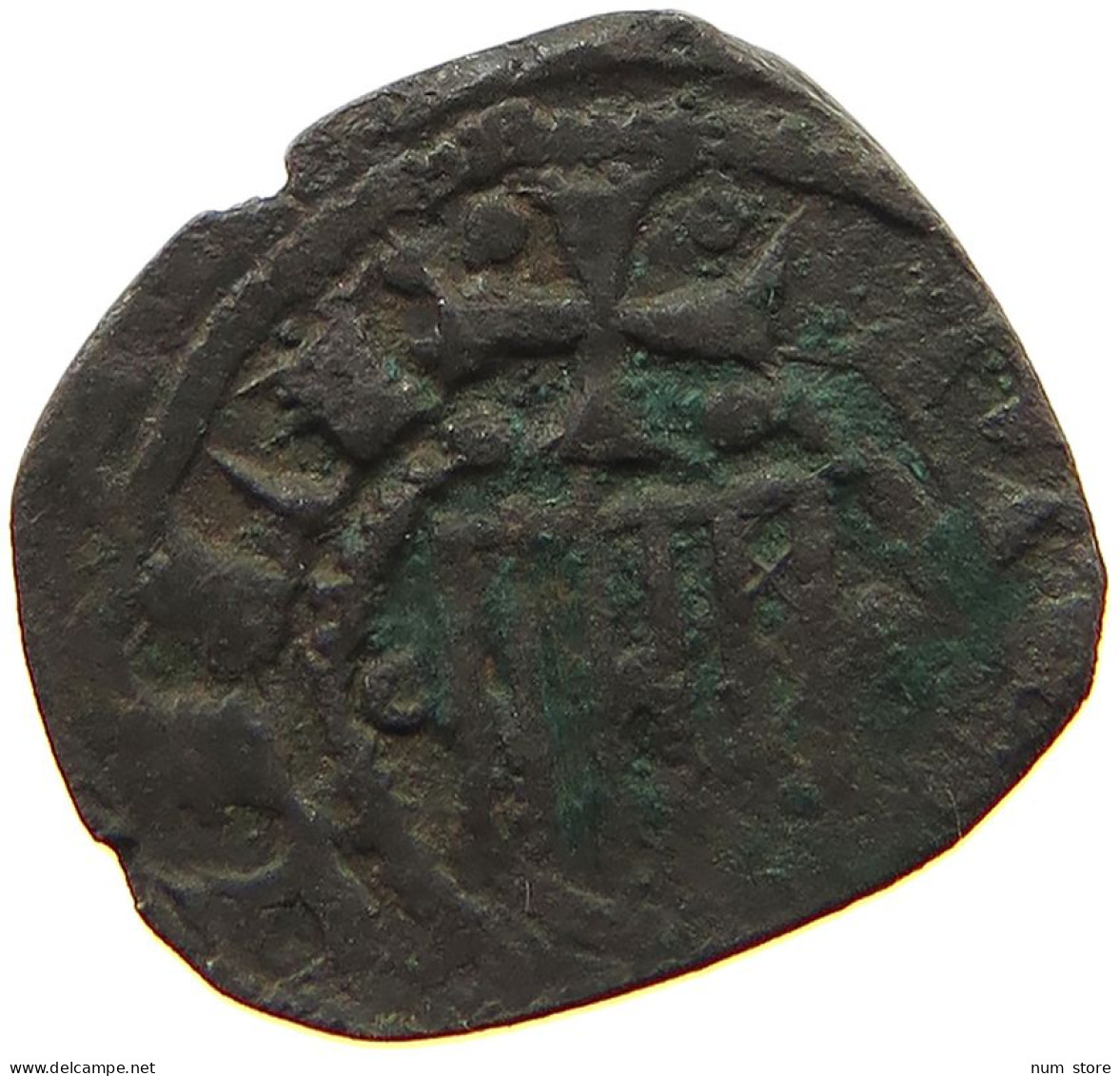 ITALY STATES SICILY DENARO  ALFONSO ARAGON 1416-1458 #a071 0521 - Sicile