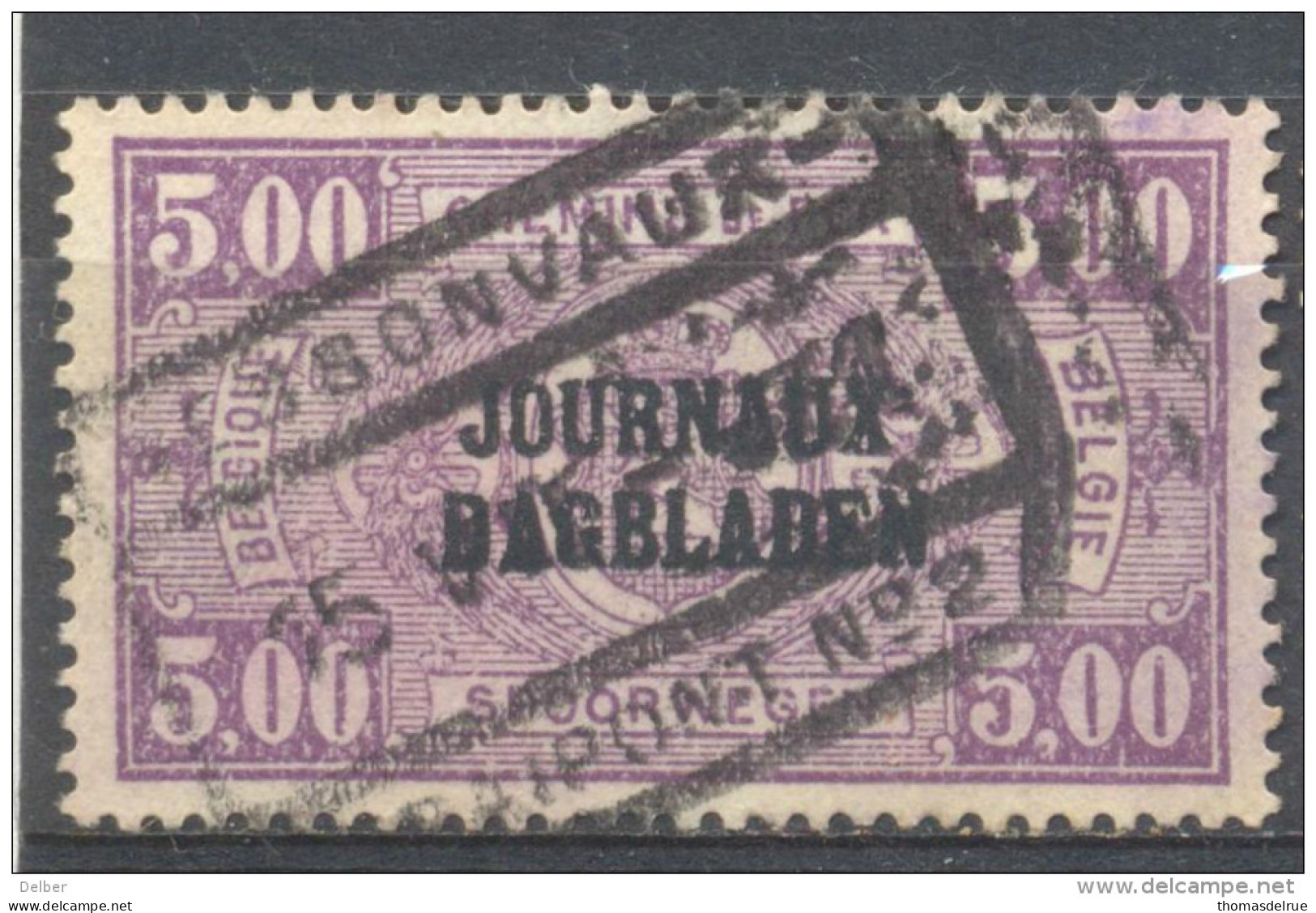 4Jj-503: N° JO30A: NESSONVAUX // FRAIPONT N° 2 - Dagbladzegels [JO]
