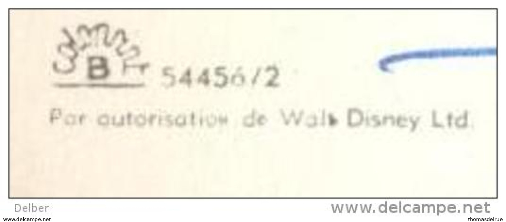 _pk041: Fantasiekaart:Walt Disney Ltd: N° 850+1027:: * WALLEM *: Sterstempel - 1951-1975 León Heráldico