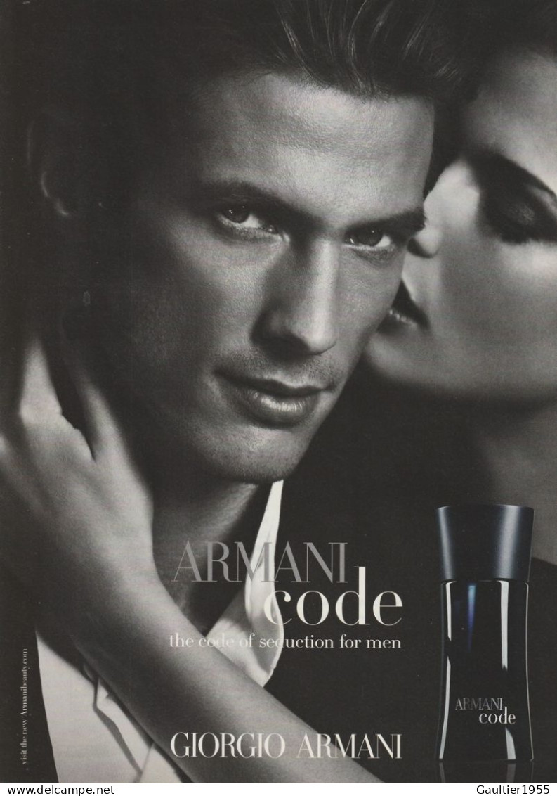 Publicité Papier - Advertising Paper - Armani - Parfumreclame (tijdschriften)