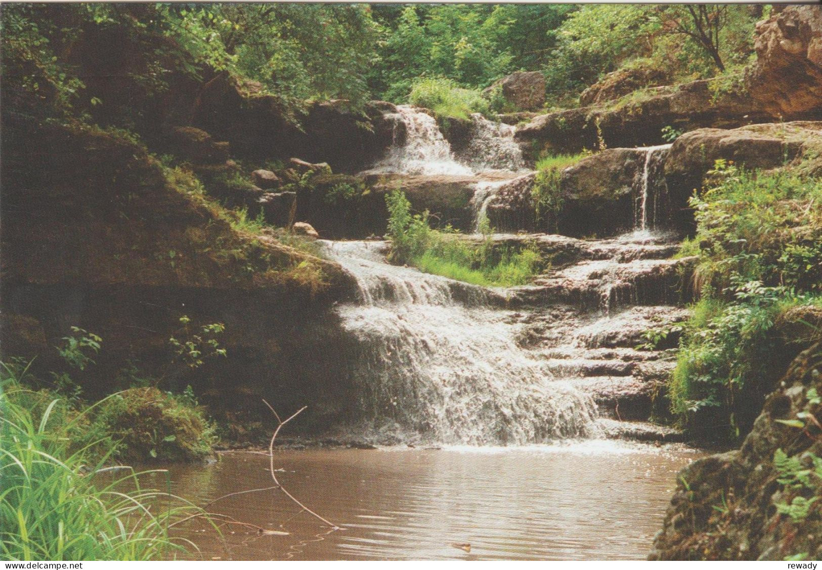 R. Moldova - Cascada Doamnei Din Valea Tipova - Waterfall From The Valley Of Tipova - Moldavie