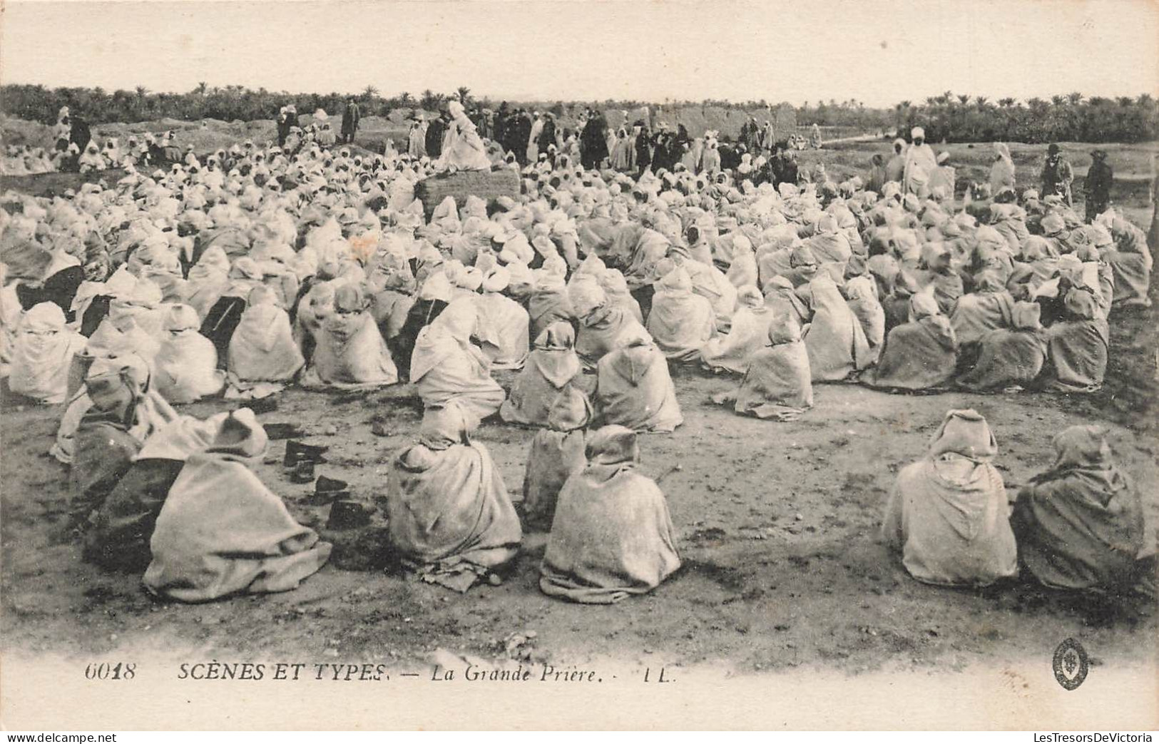 ETHNIQUES & CULTURES - Scènes Et Types - La Grande Prière - Animé - Carte Postale Ancienne - Non Classés