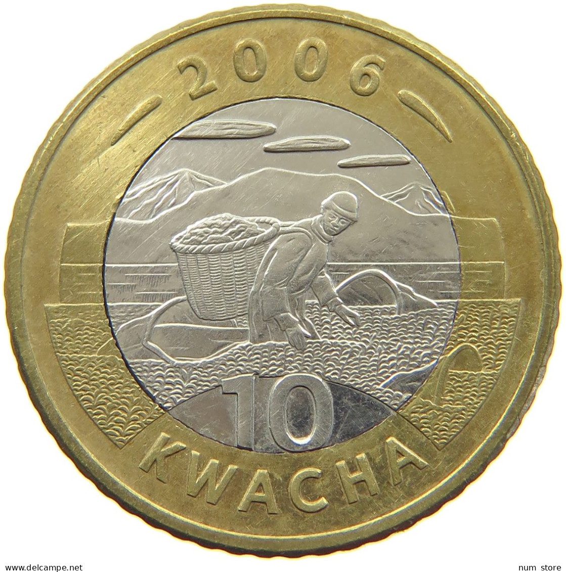 MALAWI 10 KWACHA 2006  #c055 0193 - Malawi