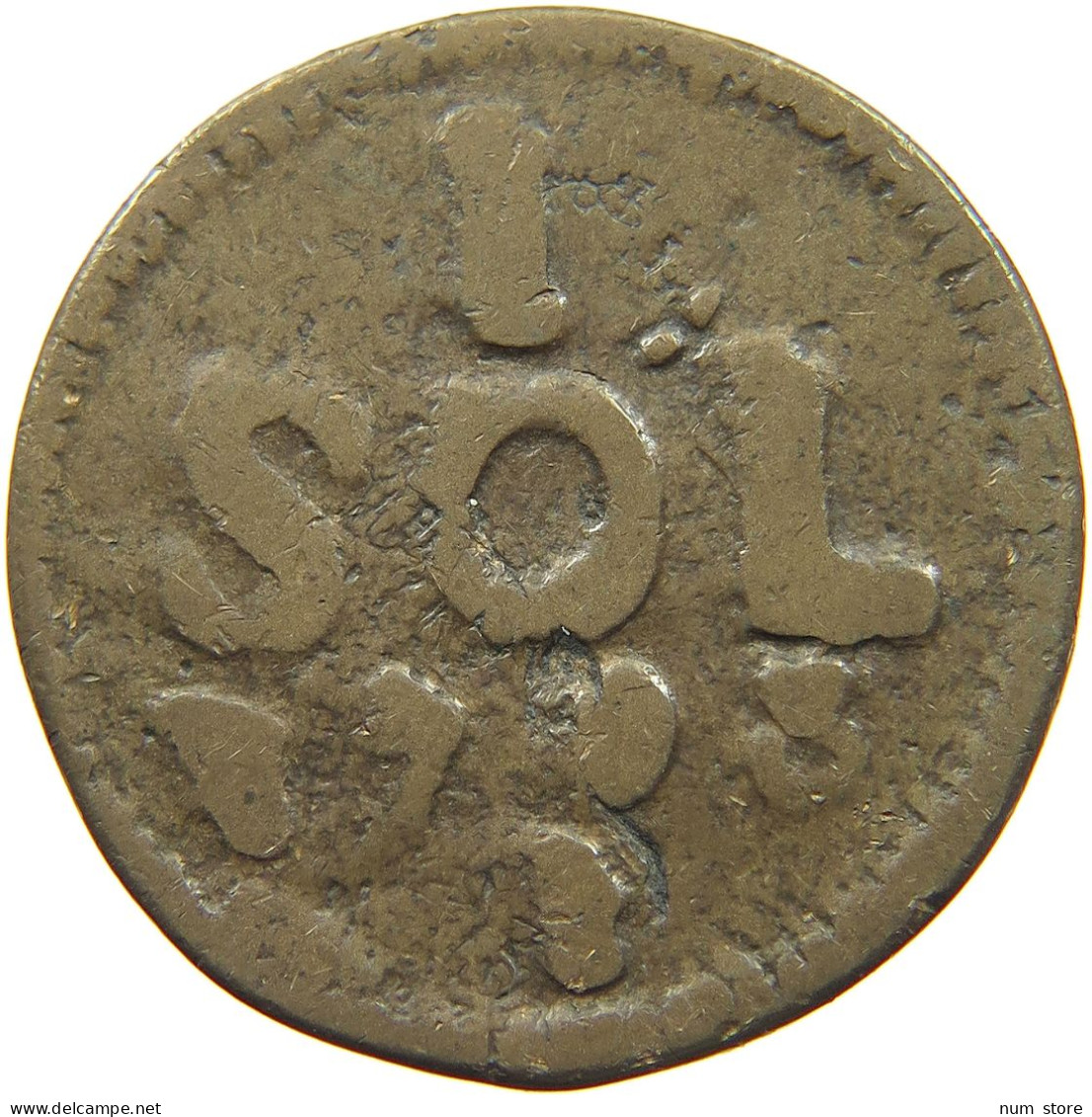 LUXEMBOURG SOL 1795 FRANZ II. 1792-1835 #t109 0041 - Luxembourg