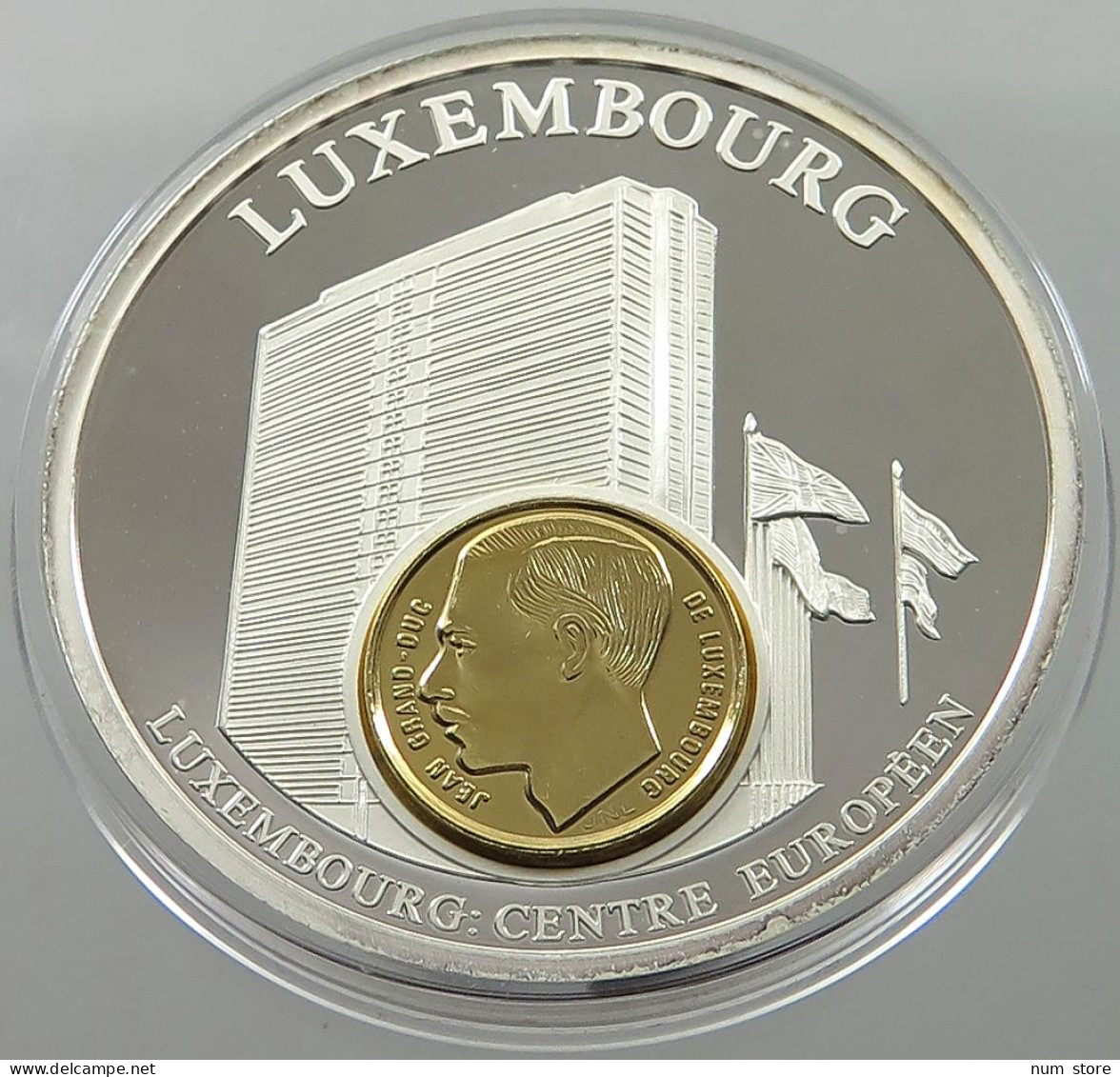 LUXEMBOURG MEDAL  EUROPEAN CURRENCIES #sm08 0705 - Luxembourg