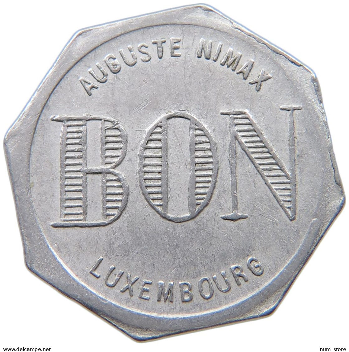 LUXEMBOURG JETON  AUGUSTE NIMAX BON JETON #a036 0499 - Luxembourg
