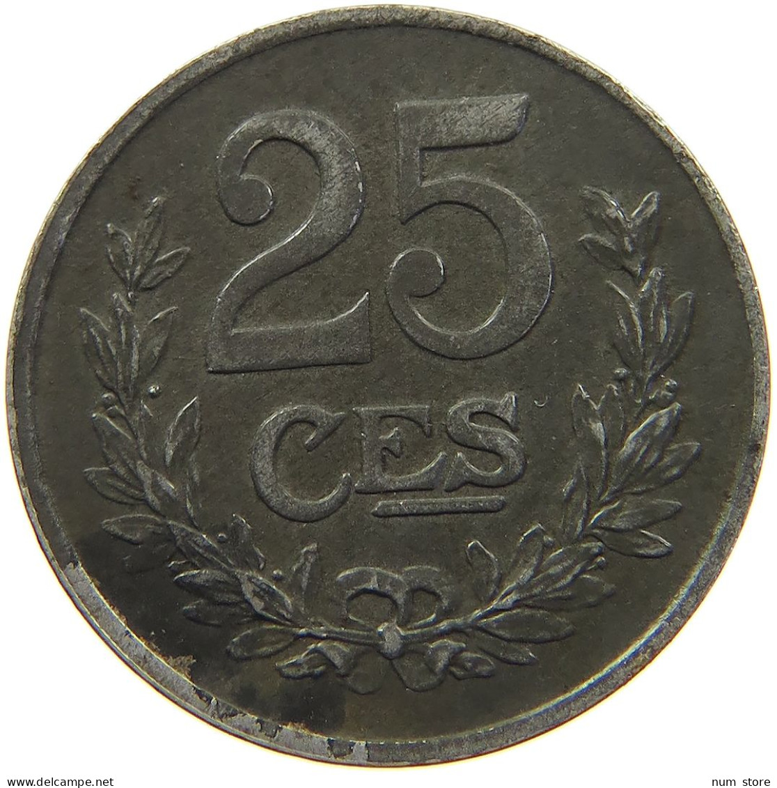 LUXEMBOURG 25 CENTIMES 1919 Charlotte (1919-1964) #s023 0067 - Luxembourg