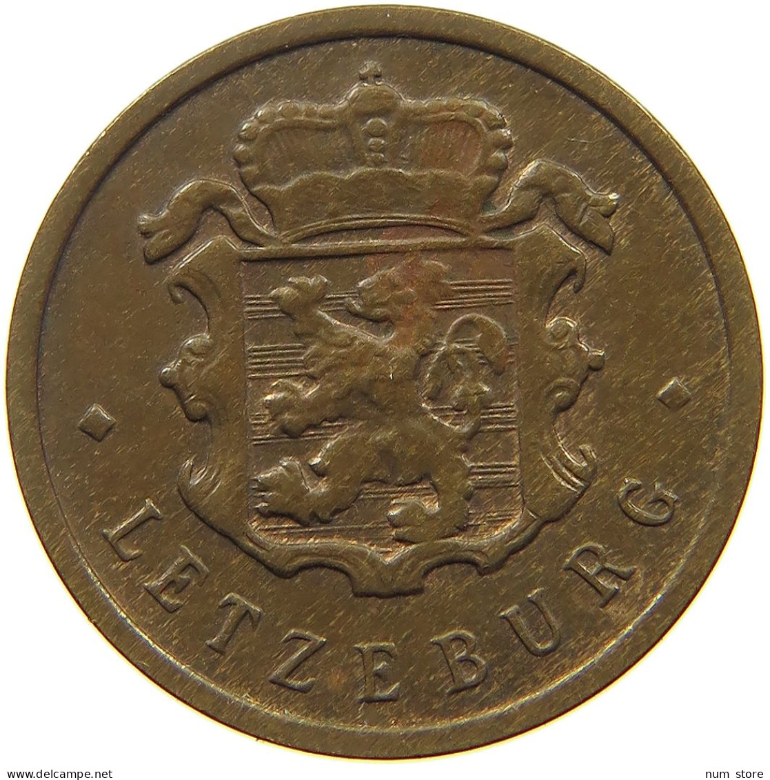 LUXEMBOURG 25 CENTIMES 1947 Charlotte (1919-1964) #a094 0329 - Luxembourg