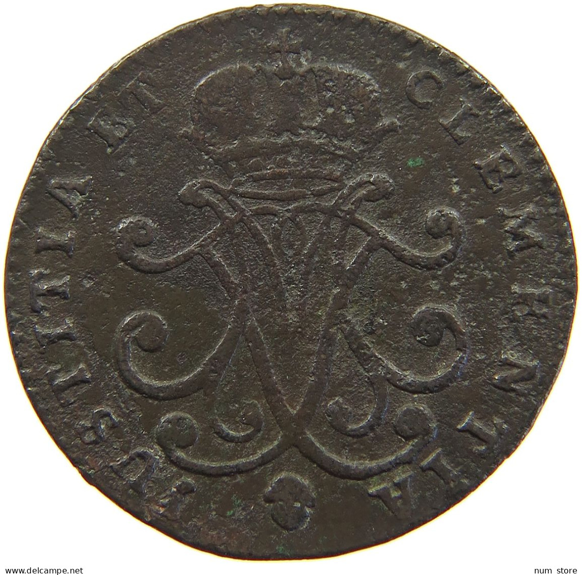 LUXEMBOURG 2 LIARDS 1759 Maria Theresia (1740-1780) #c046 0131 - Luxembourg