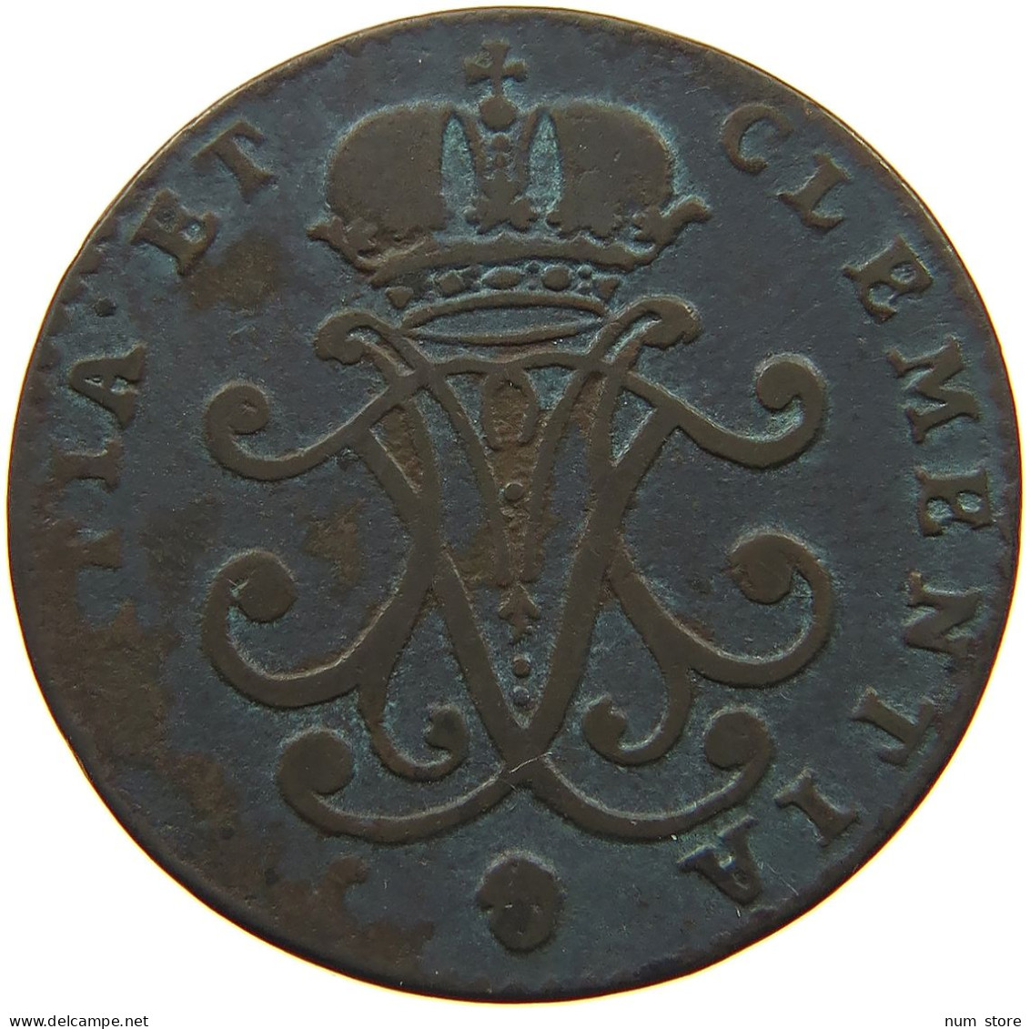 LUXEMBOURG 2 LIARDS 1759 Maria Theresia (1740-1780) #t138 0105 - Luxembourg