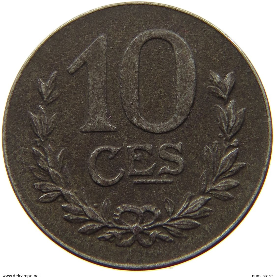 LUXEMBOURG 10 CENTIMES 1918  #t144 0963 - Luxembourg