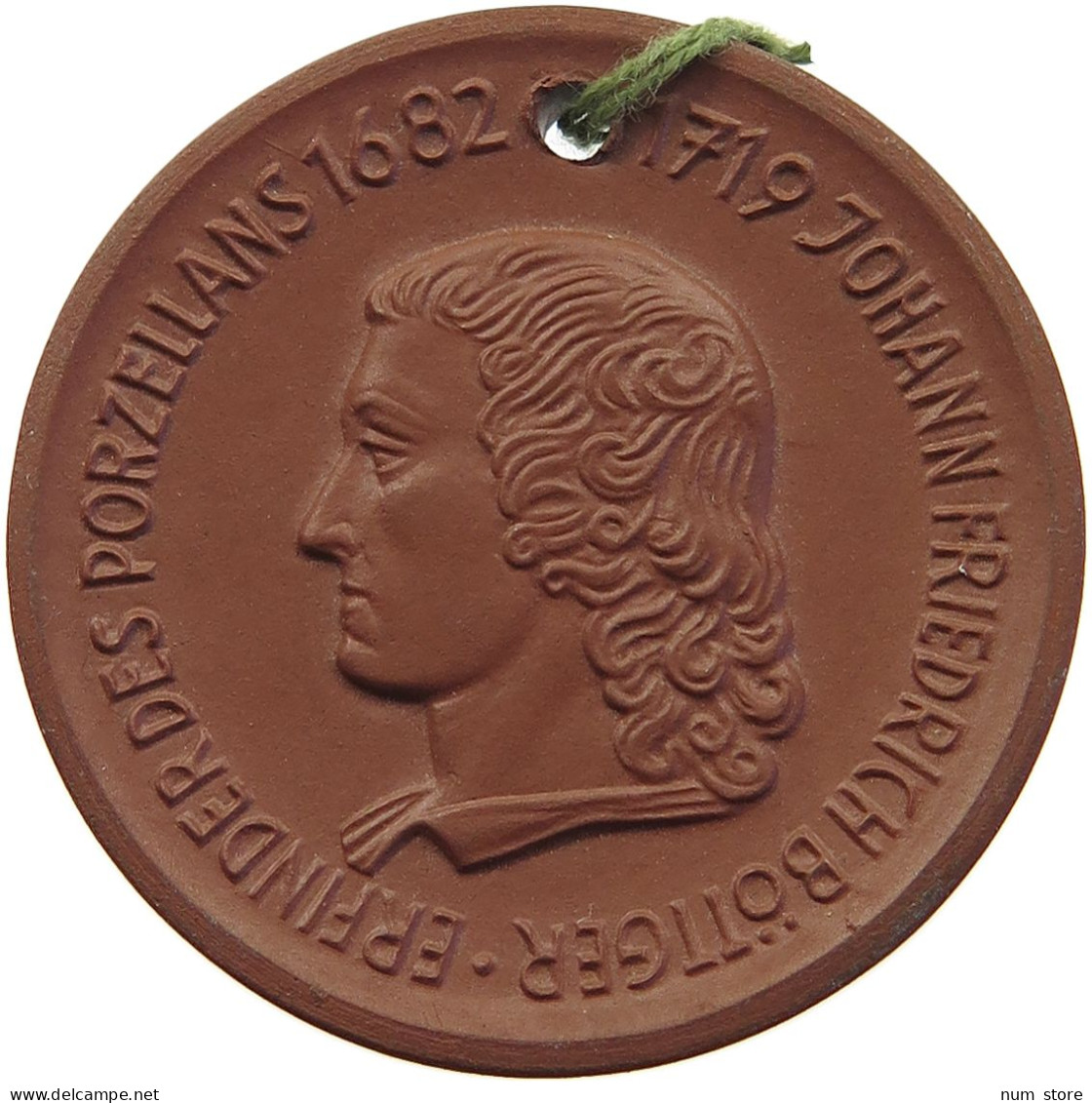 MEISSEN MEDAILLE  JOHANN FRIEDRICH BÖTTGER #alb062 0079 - Autres & Non Classés