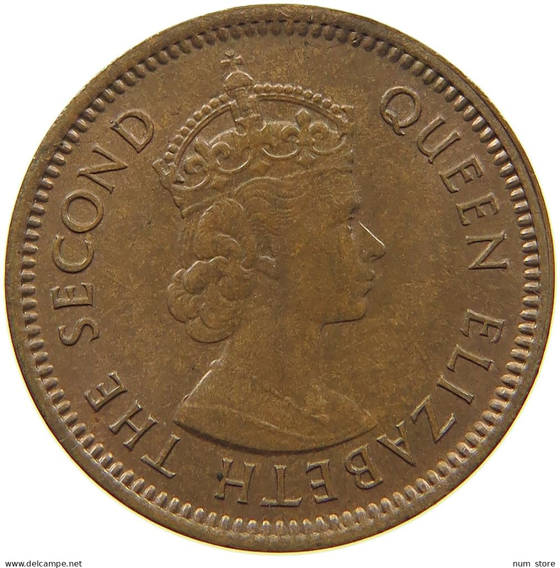 MAURITIUS CENT 1969 Elizabeth II. (1952-2022) #c036 0695 - Mauritius