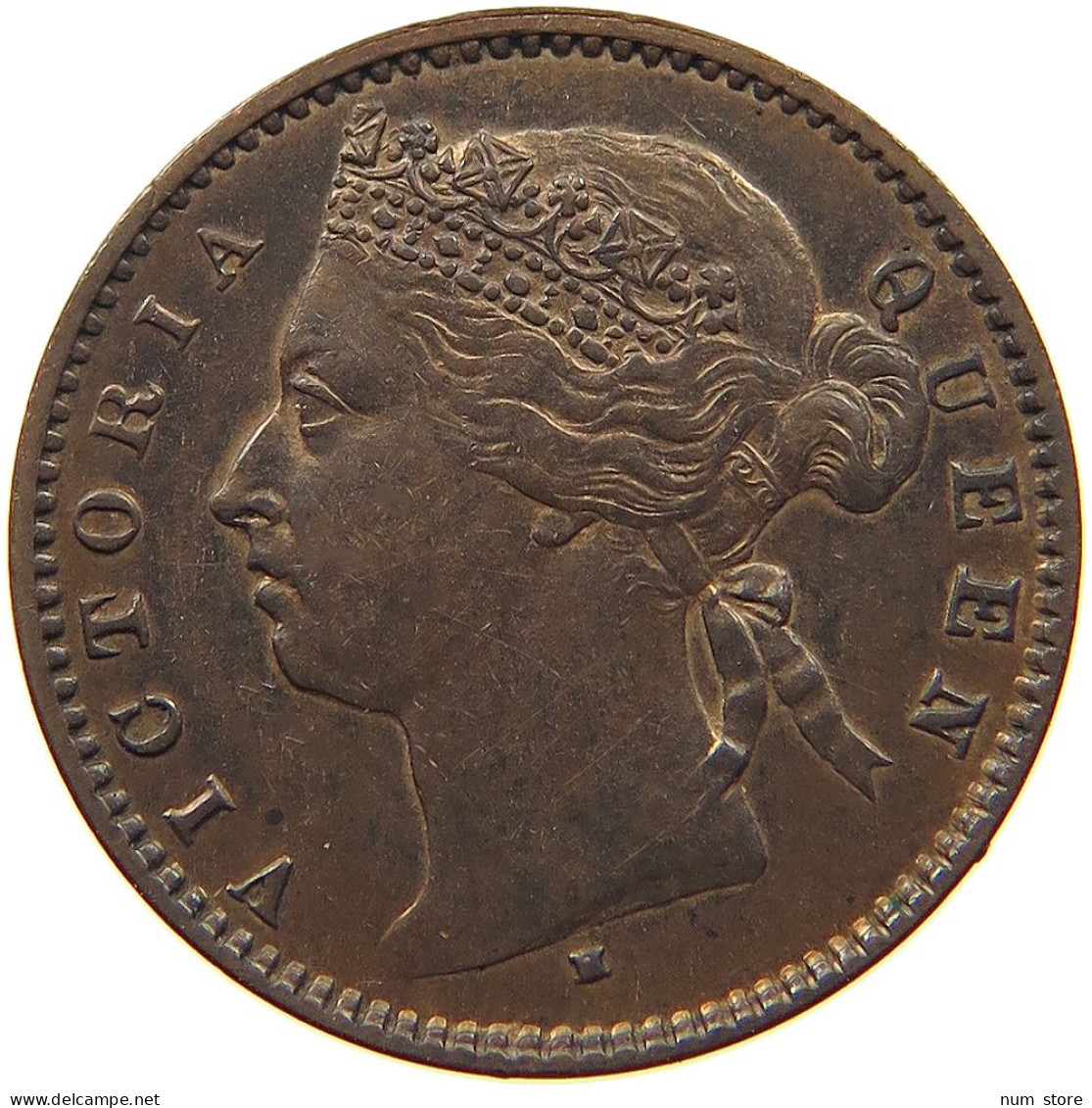 MAURITIUS CENT 1890 Victoria 1837-1901 #t112 1243 - Mauritius