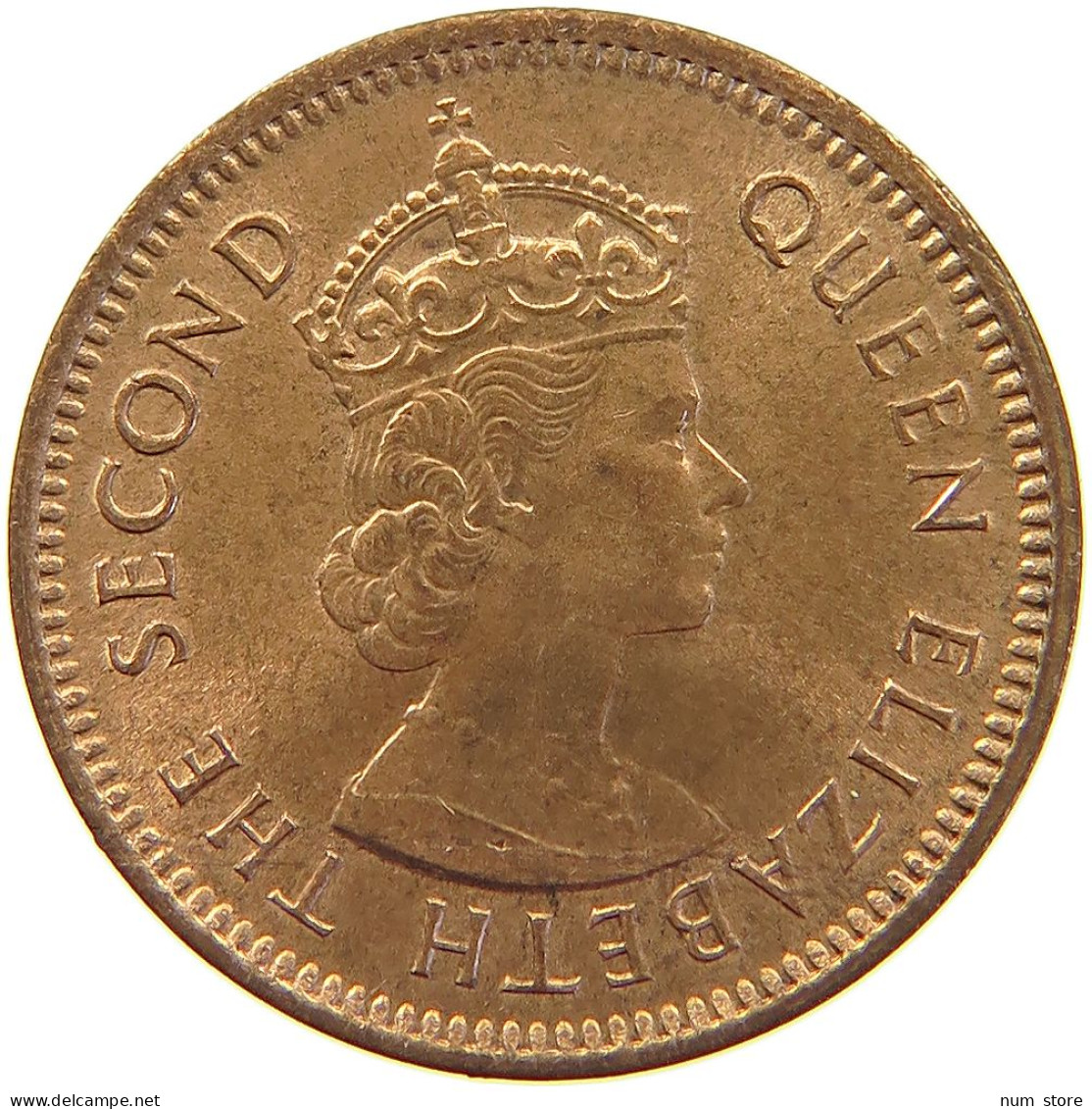 MAURITIUS CENT 1969 Elizabeth II. (1952-2022) #s023 0389 - Mauritius