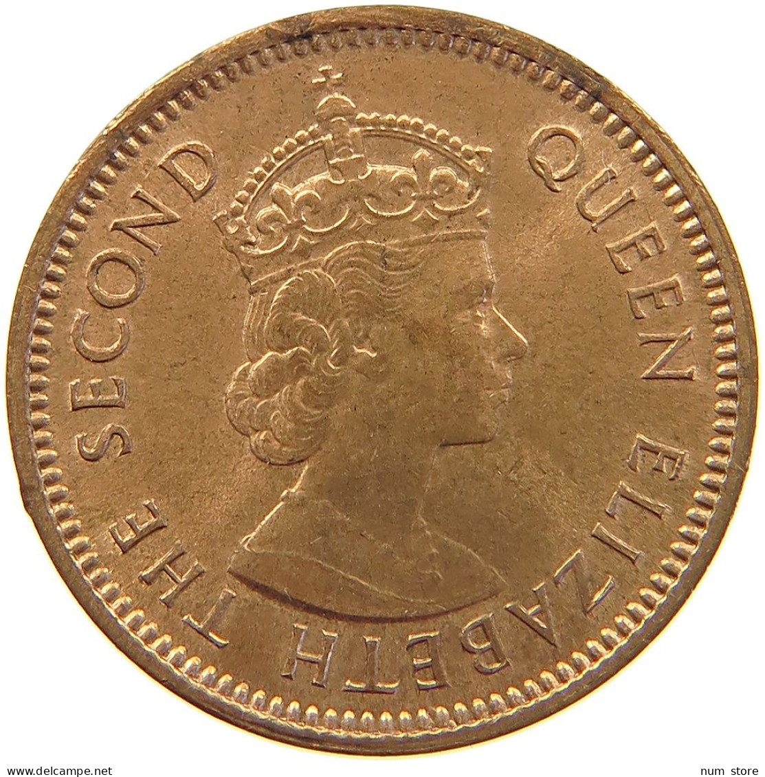 MAURITIUS CENT 1969 Elizabeth II. (1952-2022) #s023 0399 - Mauritius