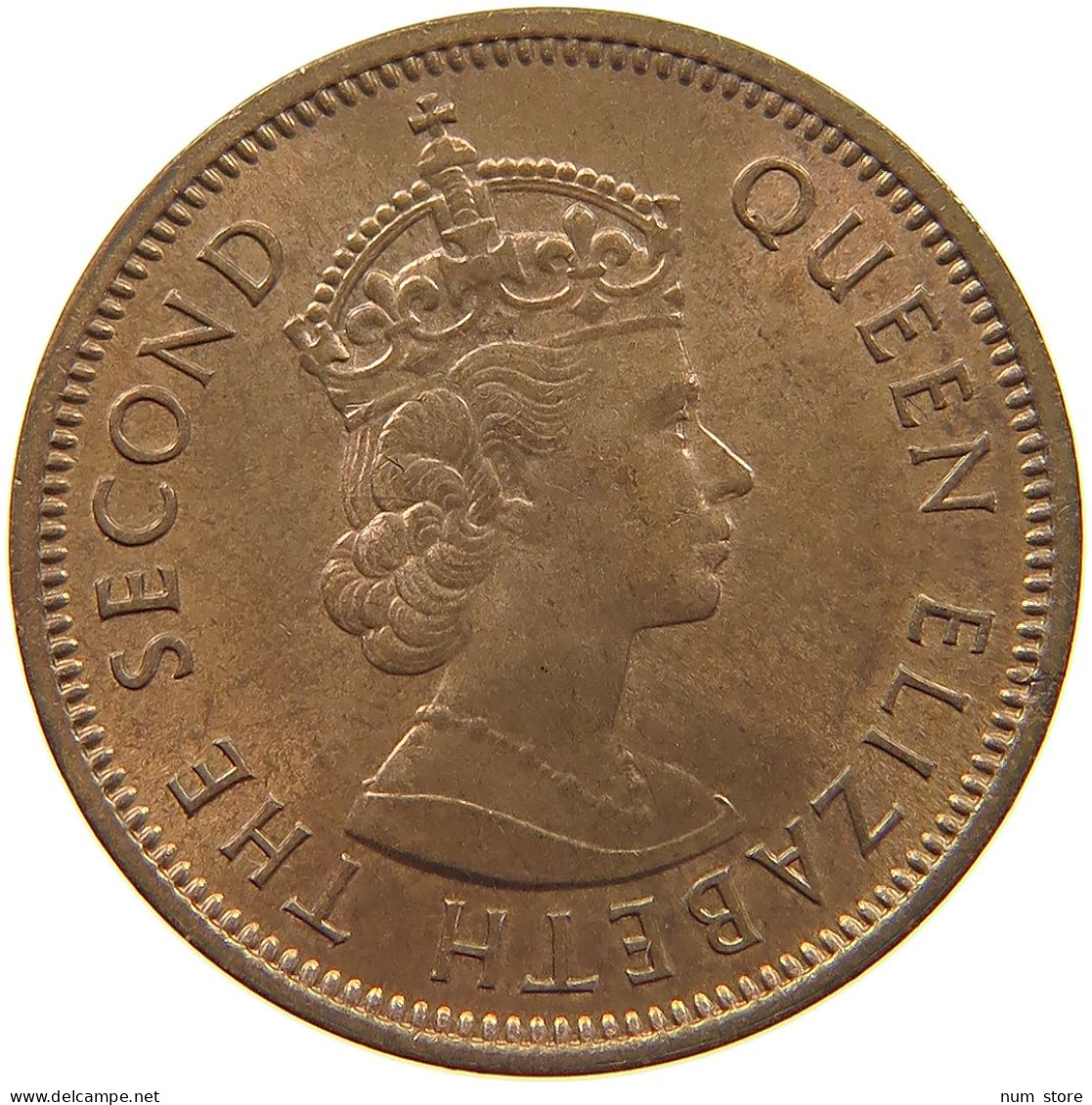 MAURITIUS 2 CENTS 1969 Elizabeth II. (1952-2022) #c036 0643 - Maurice