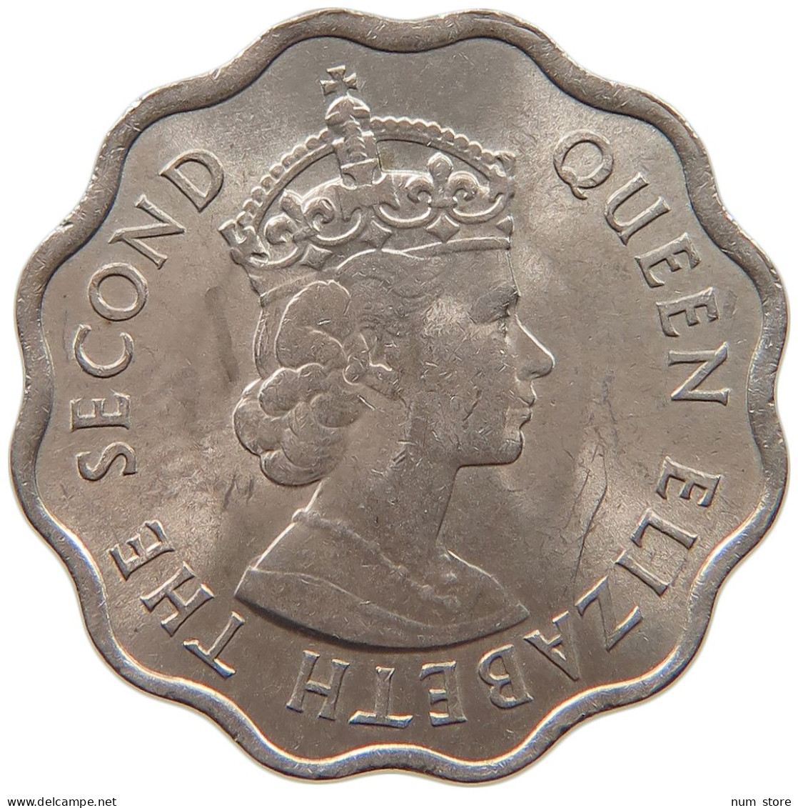 MAURITIUS 10 CENTS 1969 Elizabeth II. (1952-2022) #c036 0567 - Maurice