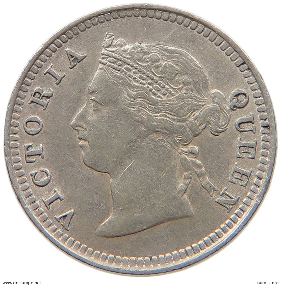 MAURITIUS 10 CENTS 1886 Victoria 1837-1901 #t111 1351 - Mauricio