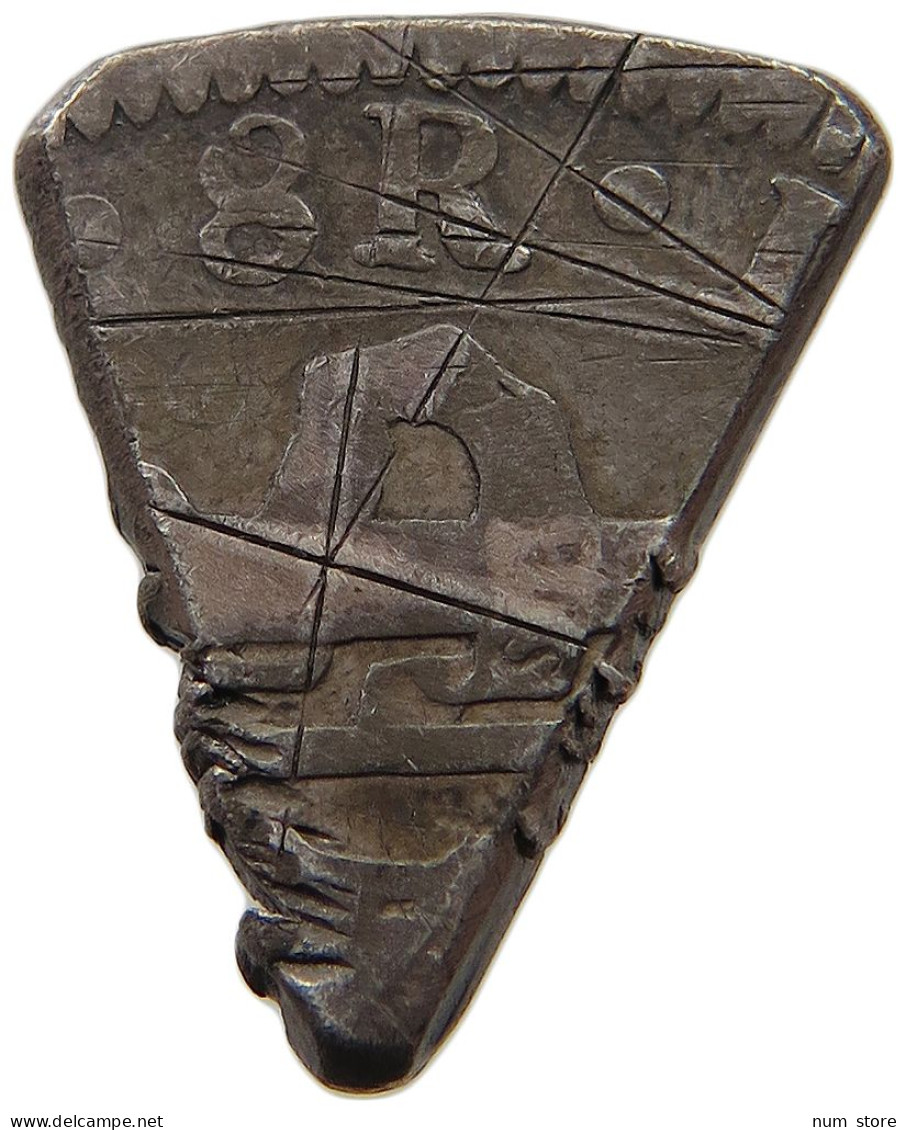 MARTINIQUE CUT SEGMENT OF 8 REALES   #t064 0023 - Sonstige – Amerika