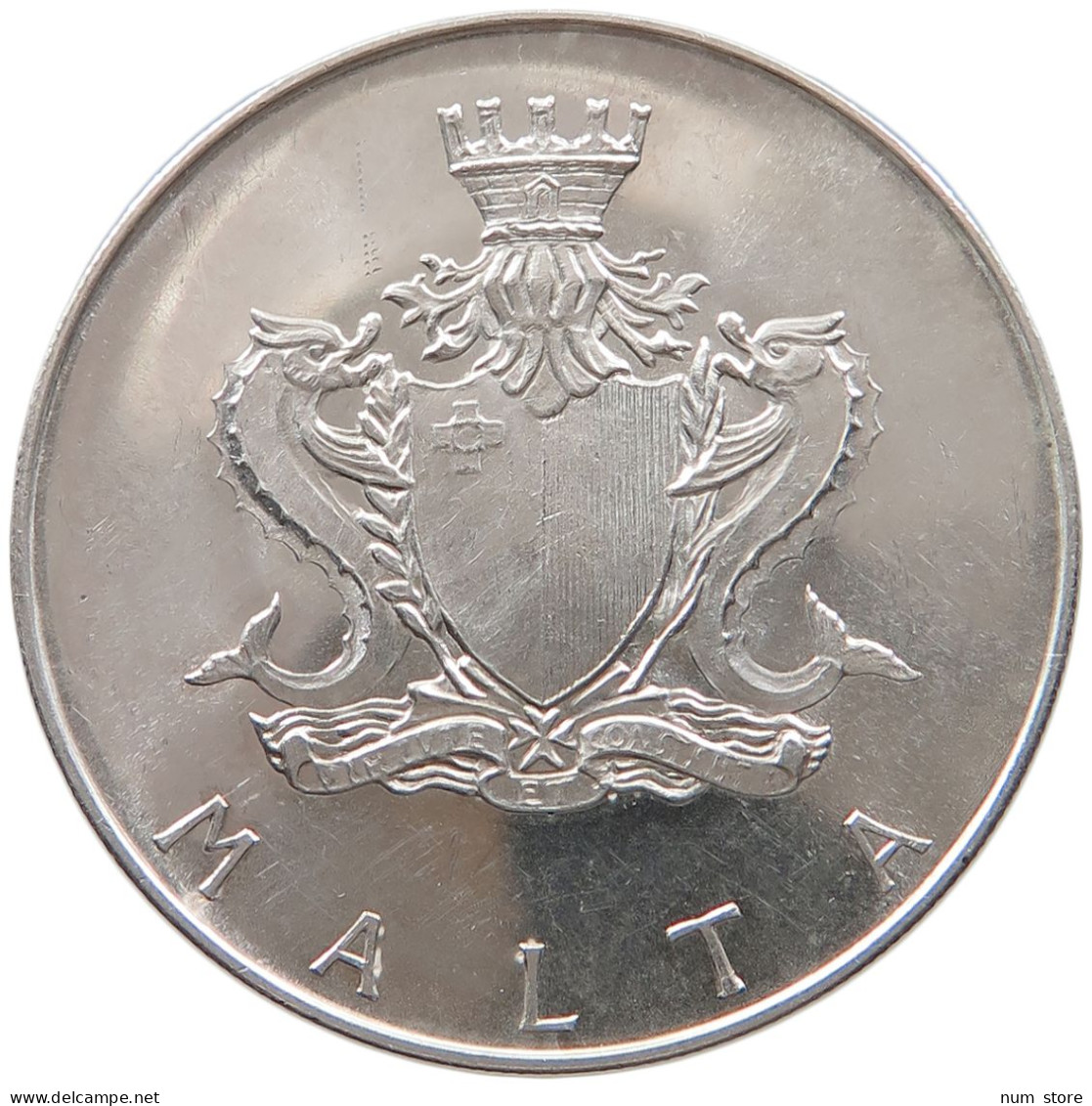 MALTA POUND 1973  #alb064 0133 - Malta