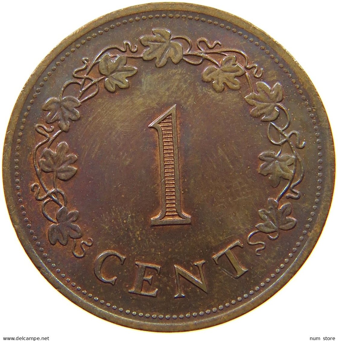 MALTA CENT 1977  #s067 0253 - Malta