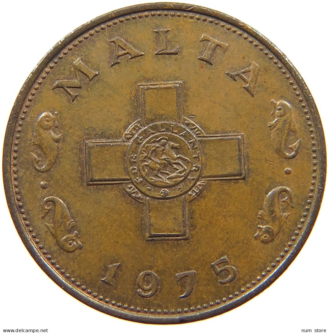 MALTA CENT 1975  #c079 0087 - Malta