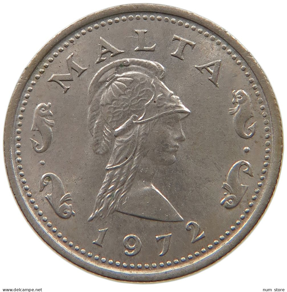 MALTA 2 CENTS 1972  #s065 0715 - Malte