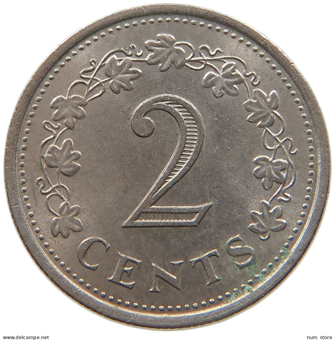 MALTA 2 CENTS 1972  #s065 0715 - Malta