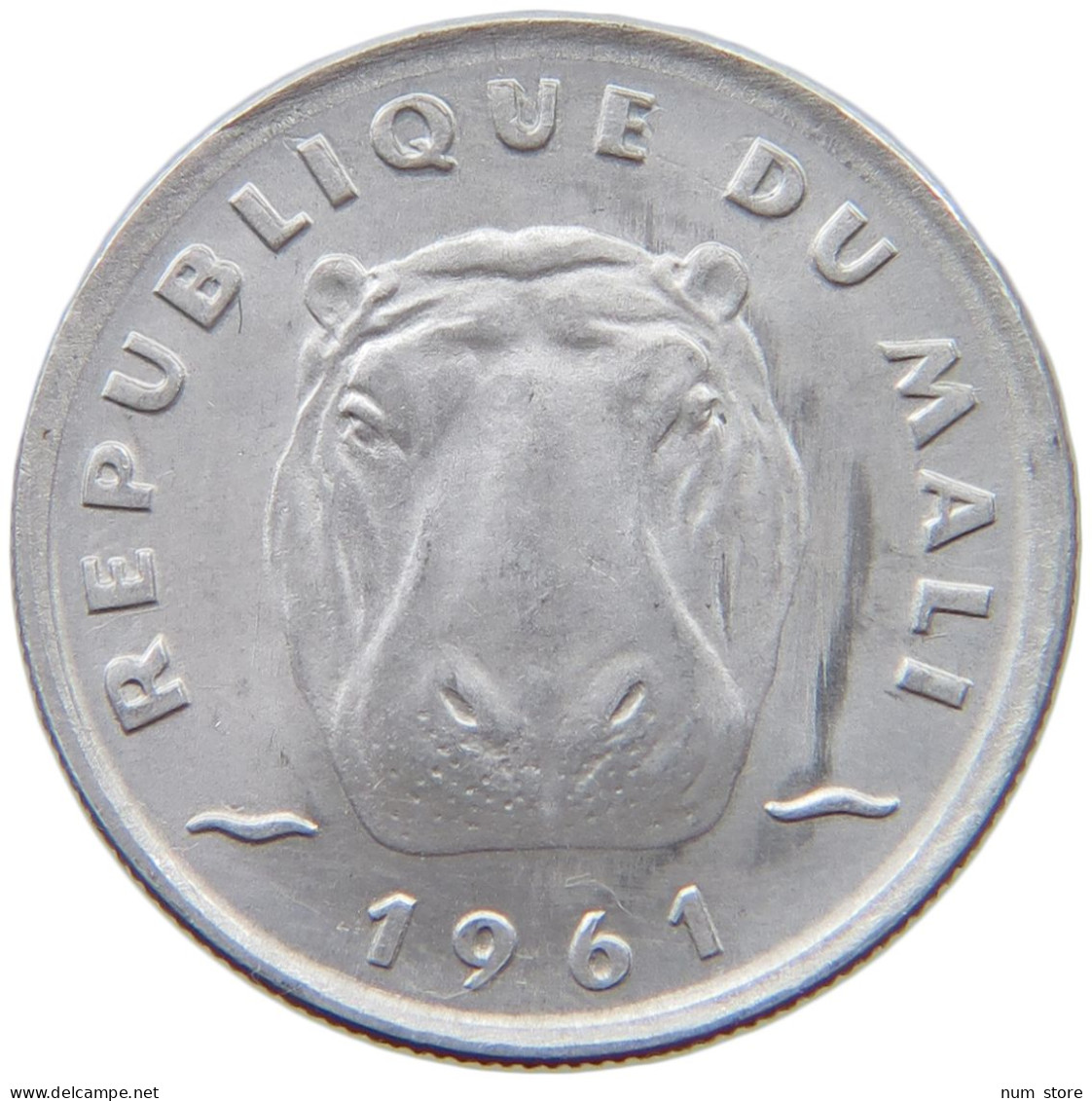 MALI 5 FRANCS 1961  #s037 0351 - Mali (1962-1984)