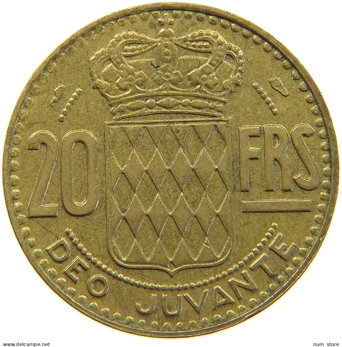 MONACO 20 FRANCS 1951 Rainier III. (1949-2005) #c067 0371 - 1949-1956 Francos Antiguos