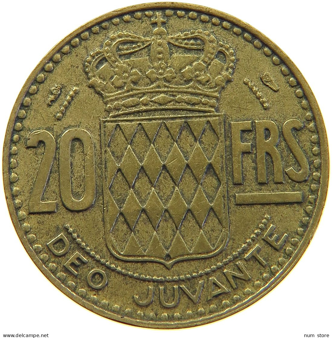 MONACO 20 FRANCS 1951 Rainier III. (1949-2005) #s024 0317 - 1949-1956 Anciens Francs