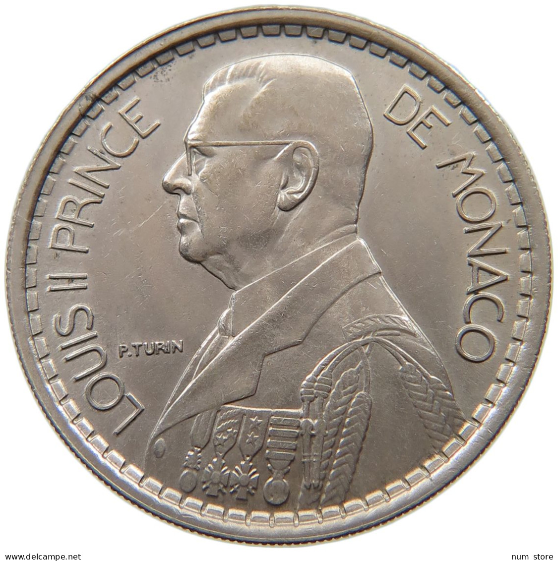 MONACO 20 FRANCS 1947 LOUIS II. (1922-1949) #s034 0105 - 1922-1949 Louis II