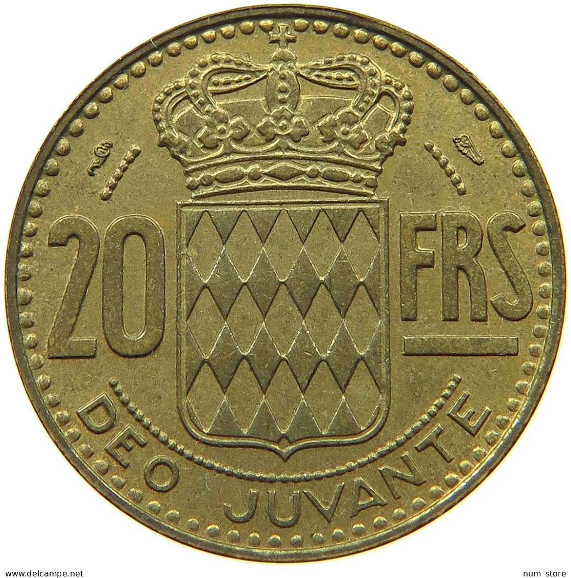 MONACO 20 FRANCS 1950 Rainier III. (1949-2005) #s073 0603 - 1949-1956 Franchi Antichi