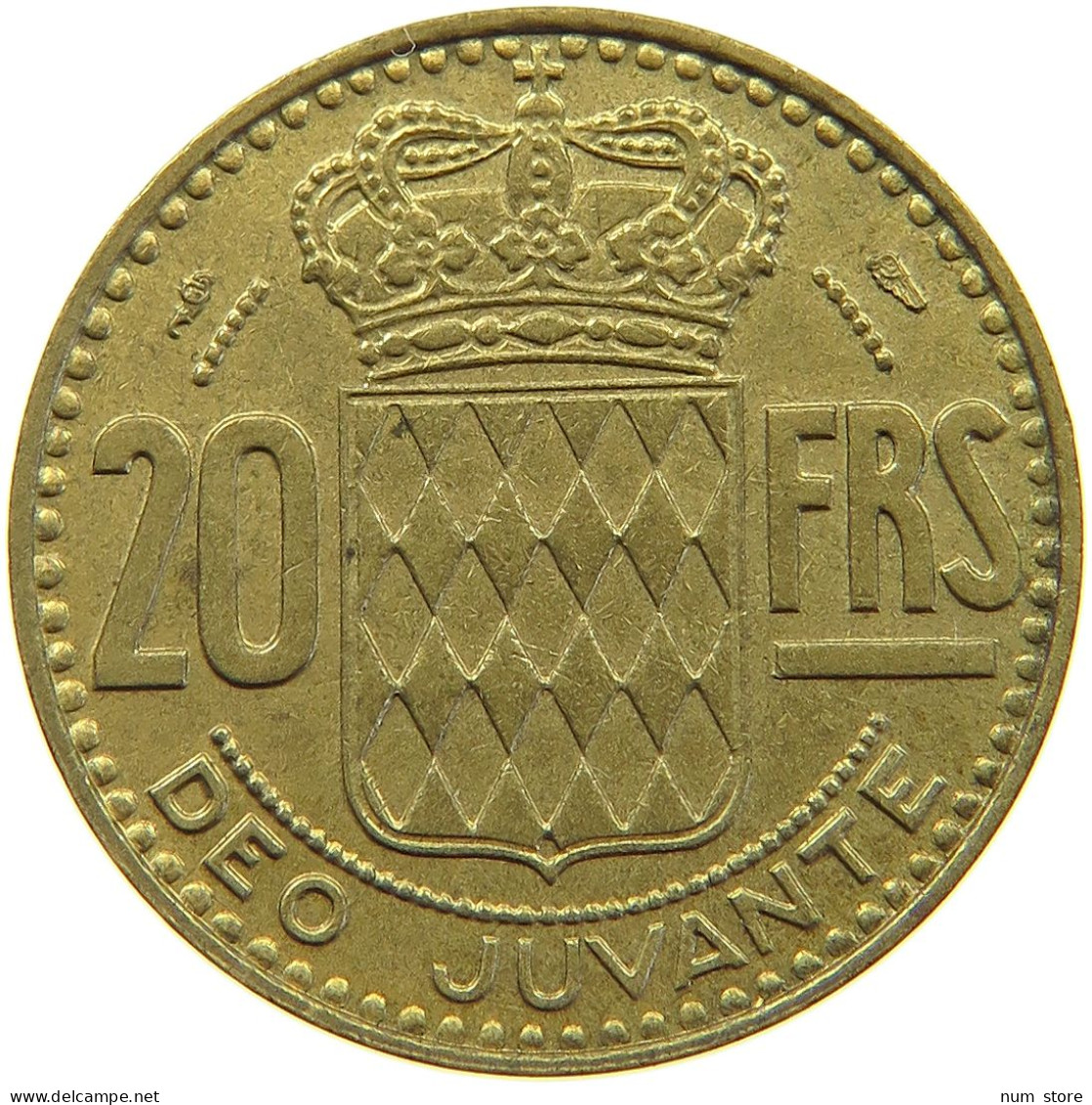MONACO 20 FRANCS 1951 Rainier III. (1949-2005) #a081 0083 - 1949-1956 Alte Francs