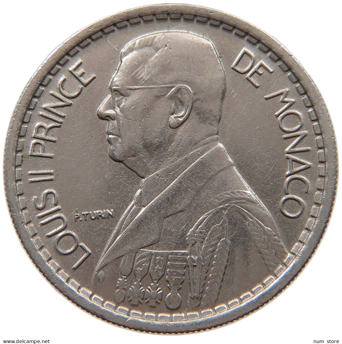 MONACO 10 FRANCS 1946 LOUIS II. (1922-1949) #c051 0107 - 1922-1949 Louis II