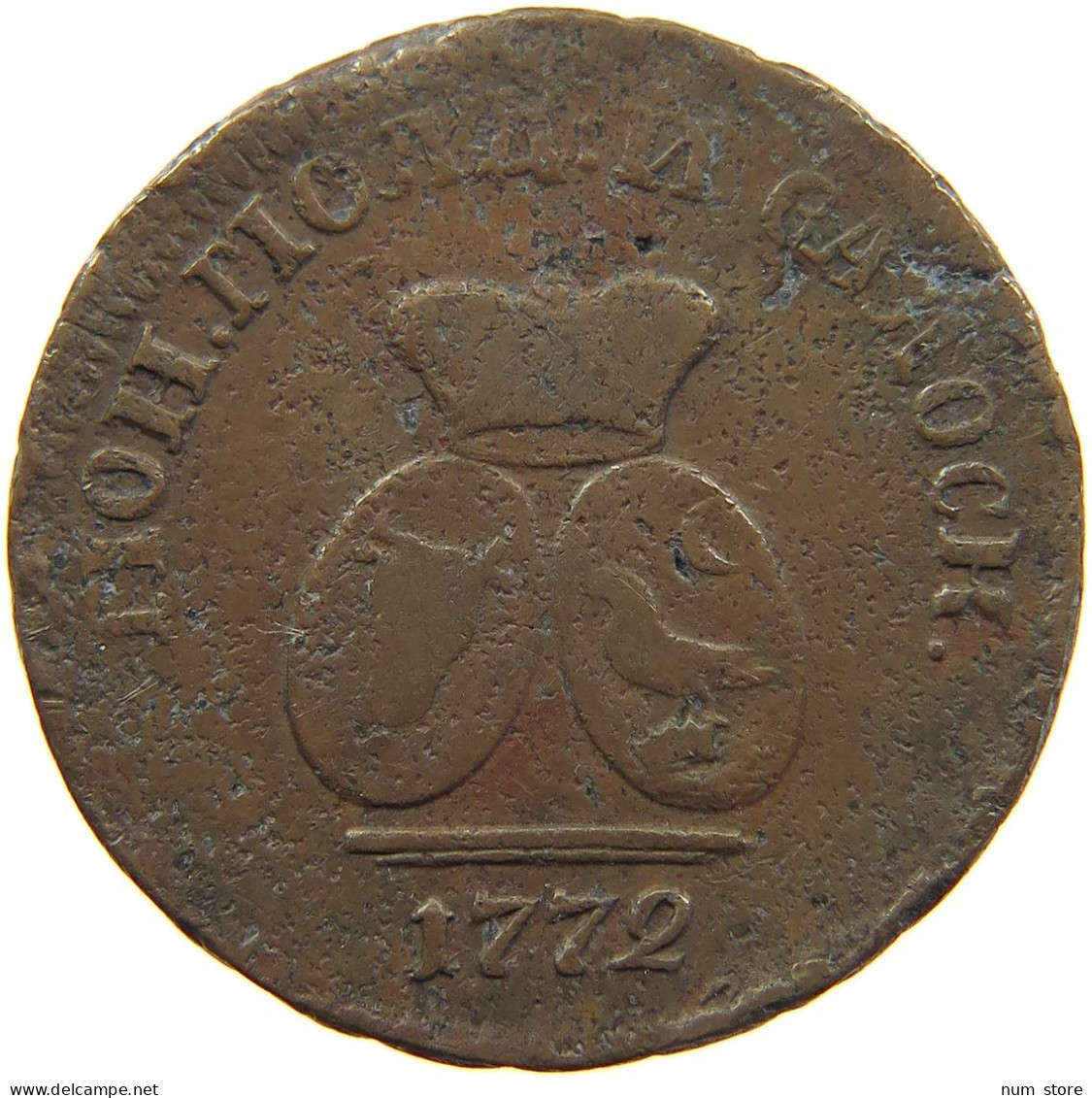 MOLDAVIA WALLACHIA 2 PARA 3 KOPEKS 1772  #t008 0319 - Moldavie