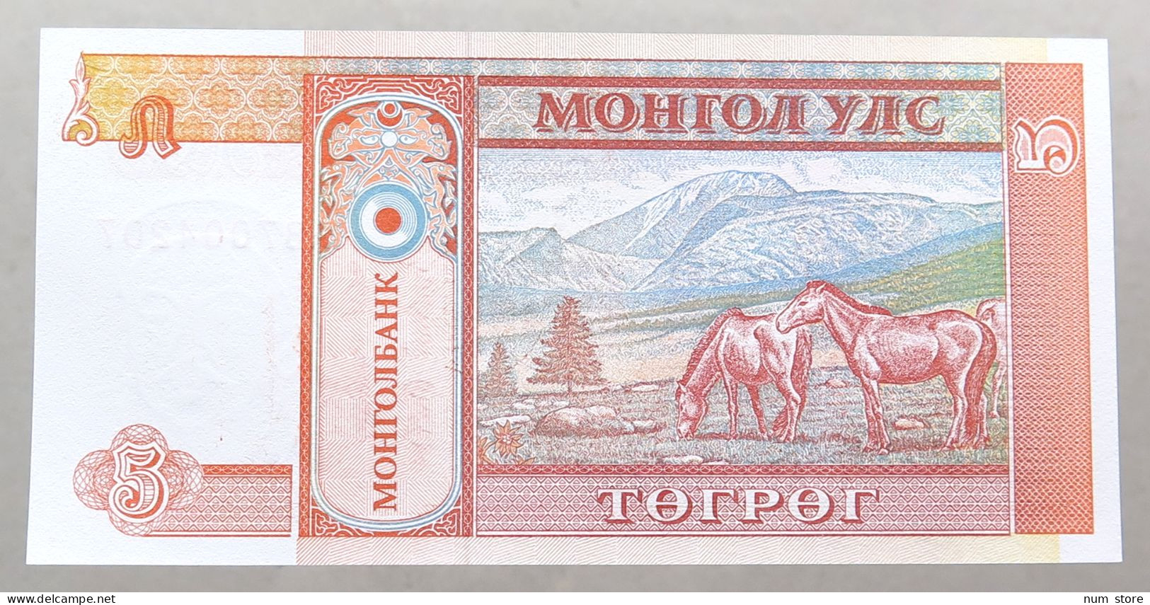 MONGOLIA 5 TUGRIK   #alb051 1713 - Mongolia