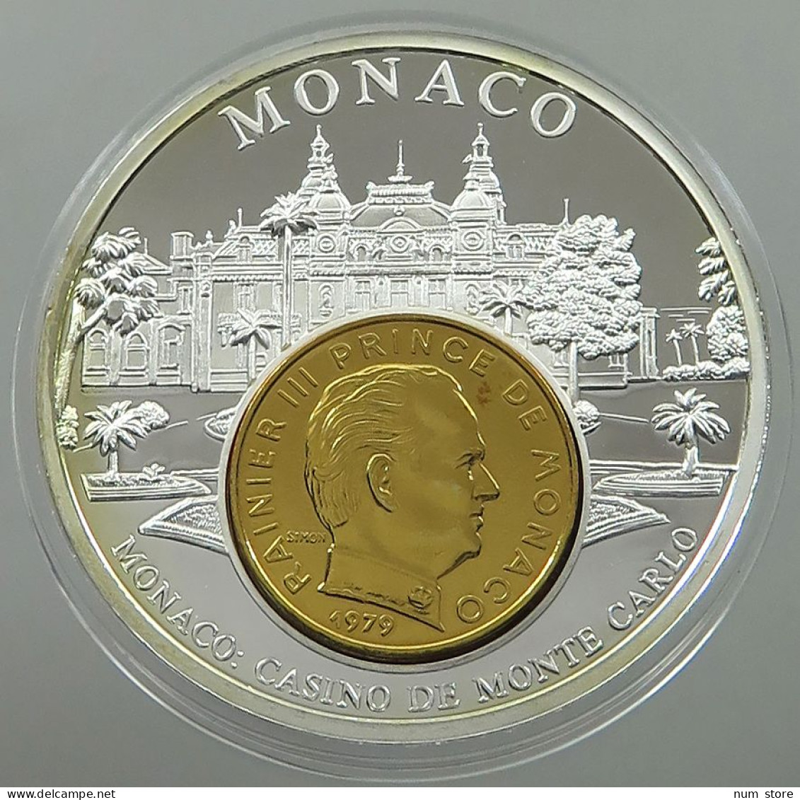 MONACO MEDAL  CASINO DE MONTE CARLO #sm11 0449 - Andere & Zonder Classificatie