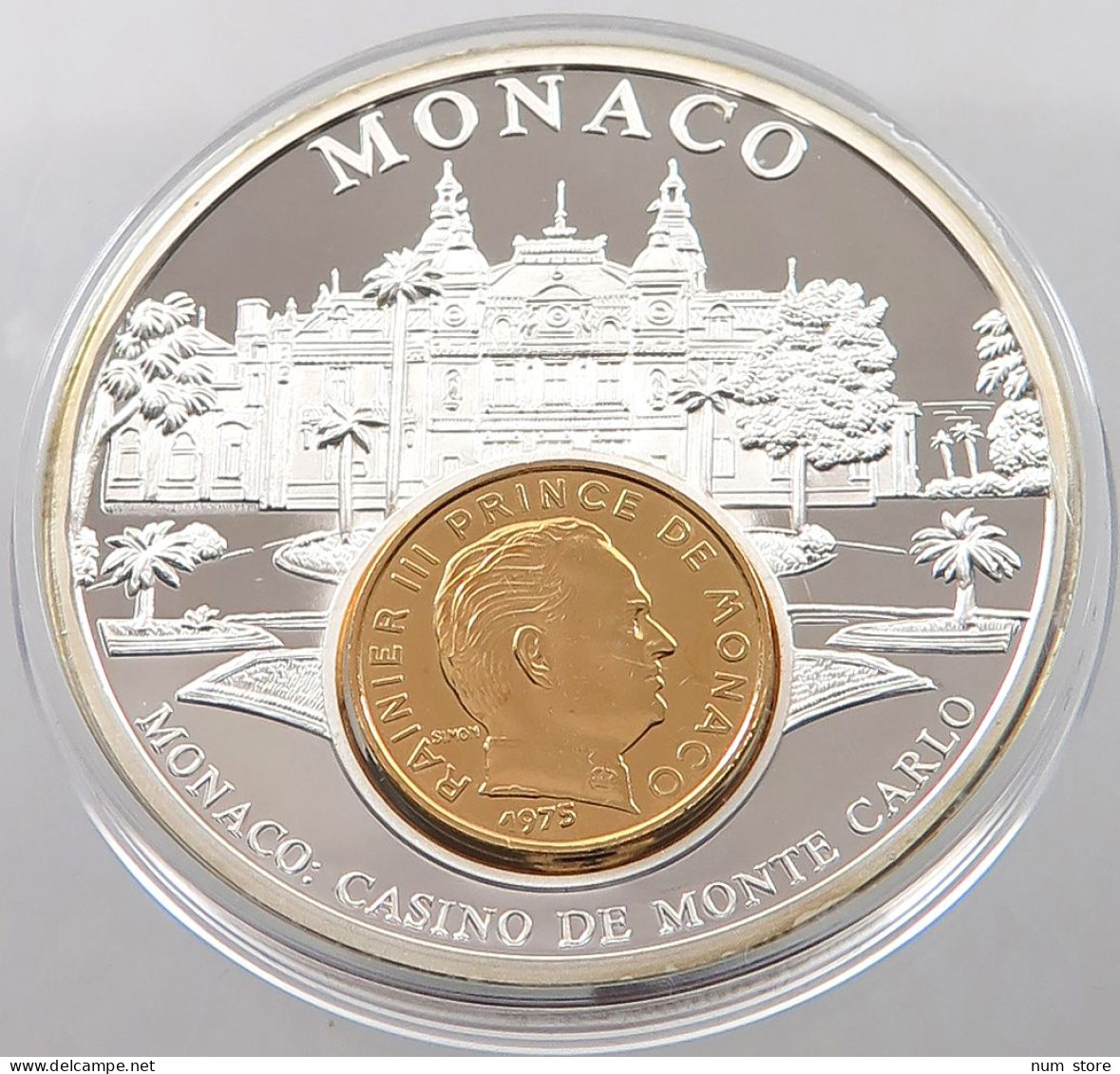 MONACO MEDAL  CASINO DE MONTE CARLO #sm08 0701 - Sonstige & Ohne Zuordnung