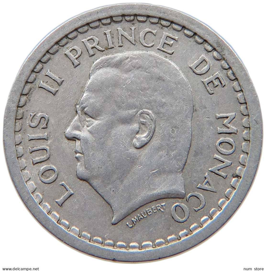 MONACO FRANC 1945  #s023 0111 - 1922-1949 Louis II