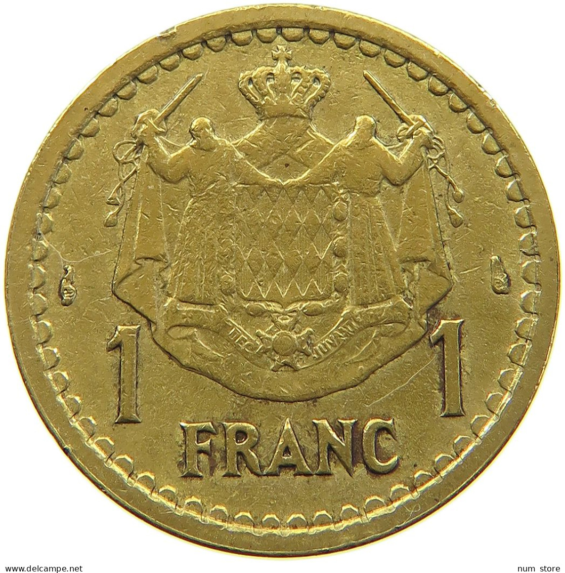 MONACO FRANC 1945  #a019 0993 - 1922-1949 Louis II