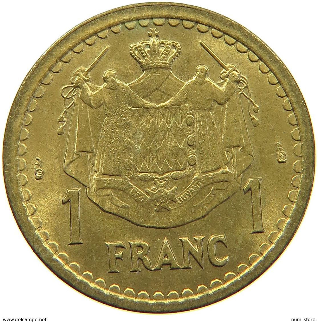 MONACO FRANC 1945 LOUIS II. (1922-1949) #s020 0367 - 1922-1949 Louis II