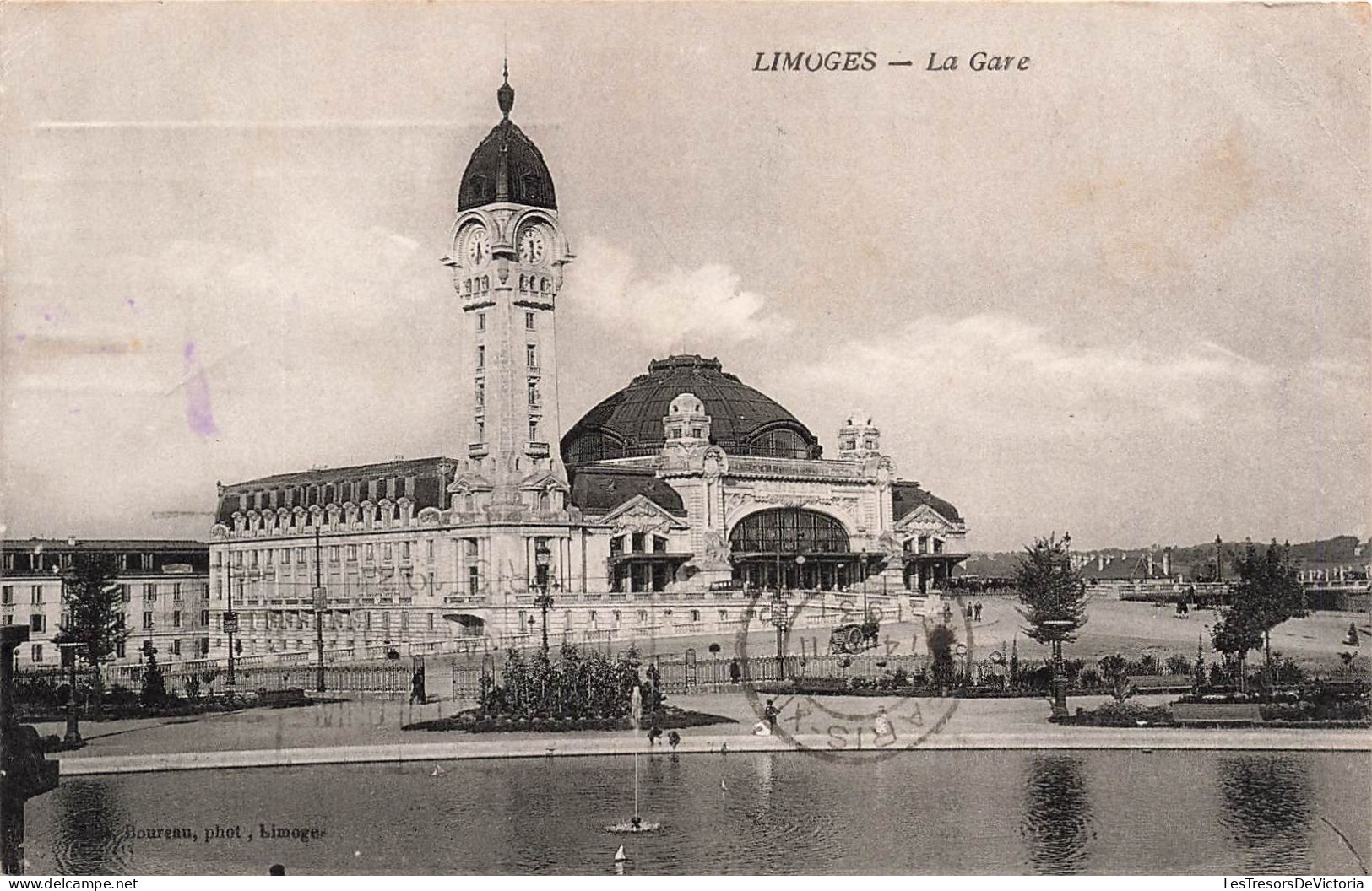 FRANCE - Limoges - Vue Générale De La Gare - Carte Postale Ancienne - Limoges