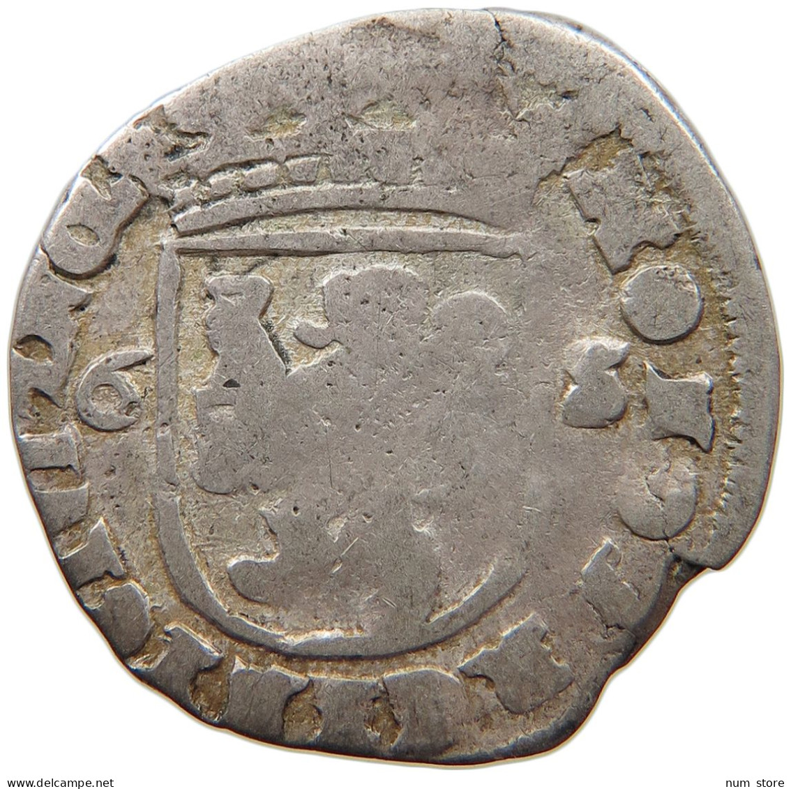 NETHERLANDS 6 STUIVERS   #t077 0131 - Provincial Coinage